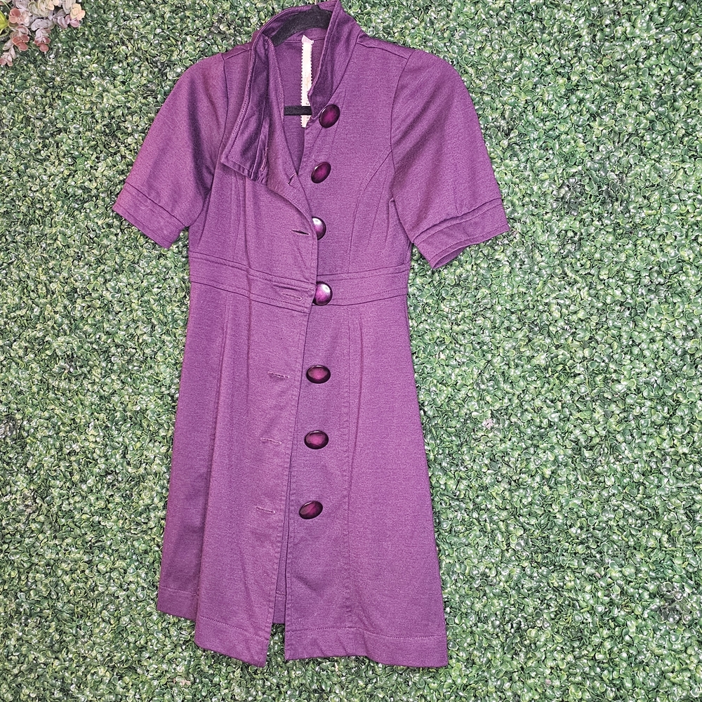 Uncle Frank Purple Mini Dress